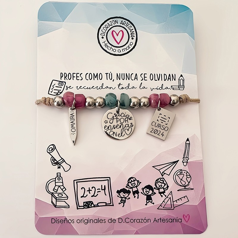 Imán musical profe con canción personalizada y USB | Dcorazón