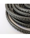 Cuero plano trenzado ideal para hacer pulseras 10mm | Creasentidos