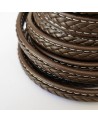 Cuero plano trenzado ideal para hacer pulseras 10mm | Creasentidos