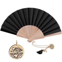 Abanico para Profesora con Frase Grabada – Regalo Fin de Curso