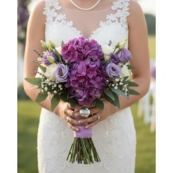 Medalla personalizada ramos de bodas | Dcorazón