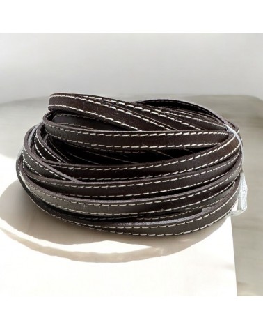 Cuero plano trenzado para hacer pulseras y collares | Creasentidos