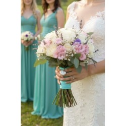 Medalla personalizada ramos de bodas | Dcorazón