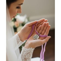 Medalla personalizada ramos de bodas | Dcorazón