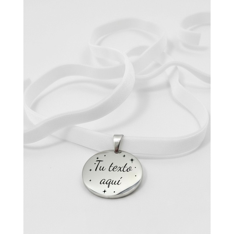 Medalla personalizada ramos de bodas | Dcorazón