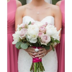 Medalla personalizada ramos de bodas | Dcorazón