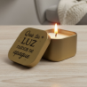Velas personalizables con mensajes mágicos | Dcorazón