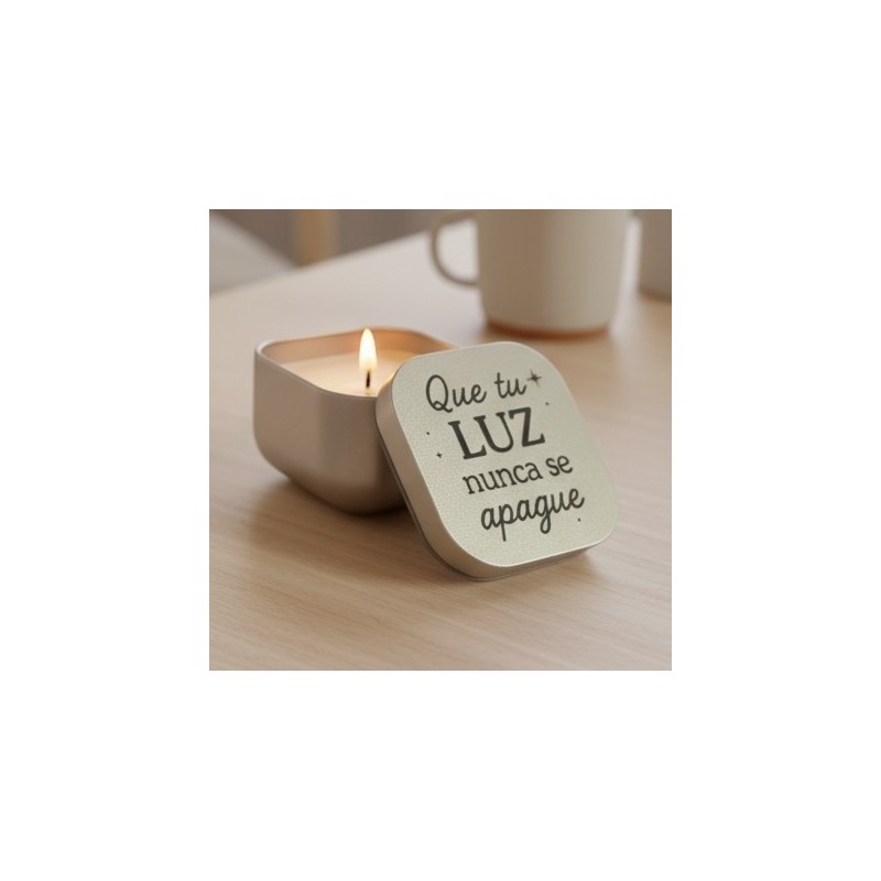 Velas personalizables con mensajes mágicos | Dcorazón