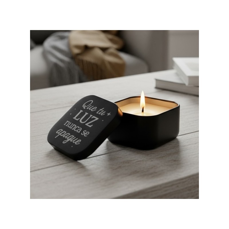 Velas personalizables con mensajes mágicos | Dcorazón