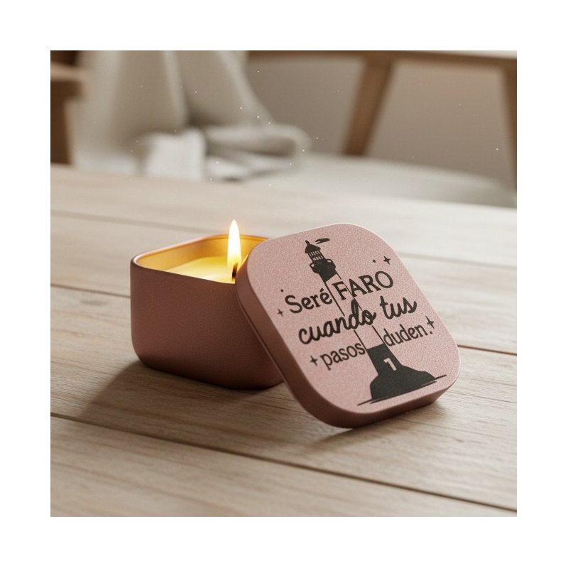 Velas personalizables con mensajes mágicos | Dcorazón