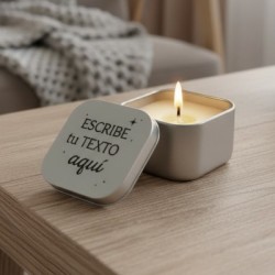 Velas personalizables con tu texto | Dcorazón