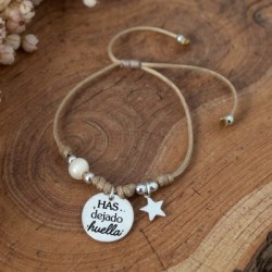 Pulseras con perla y mensajes bonitos| Dcorazón