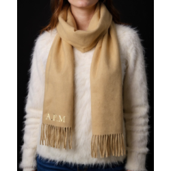 Bufanda personalizada con nombre o iniciales | Dcorazón