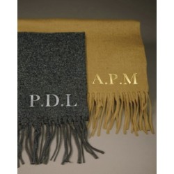 Bufanda personalizada con nombre o iniciales | Dcorazón