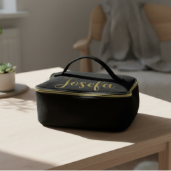 Neceser de terciopelo personalizado | Dcorazón