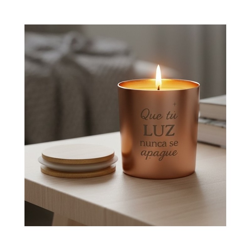 Velas personalizables con mensajes mágicos | Dcorazón