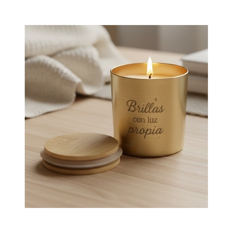 Velas personalizables con mensajes mágicos | Dcorazón