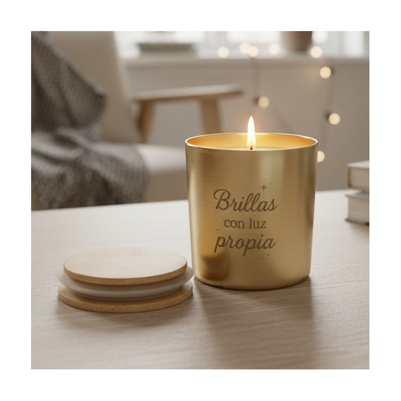 Velas personalizables con mensajes mágicos | Dcorazón