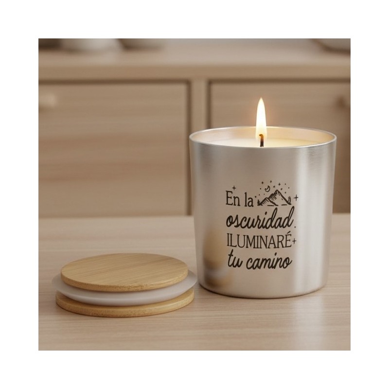 Velas personalizables con mensajes mágicos | Dcorazón