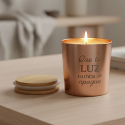 Velas personalizables con tu texto | Dcorazón