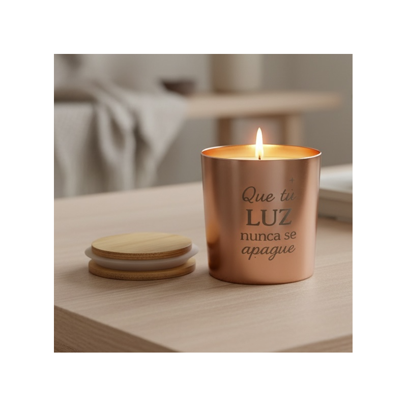 Velas personalizables con tu texto | Dcorazón