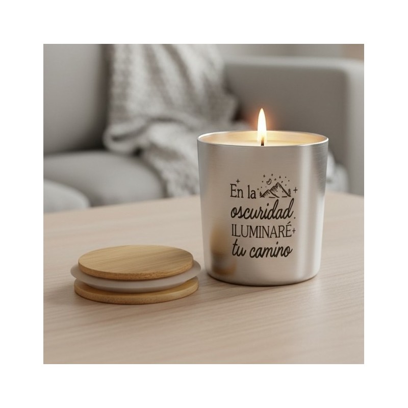 Velas personalizables con tu texto | Dcorazón