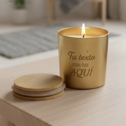Velas personalizables con tu texto | Dcorazón