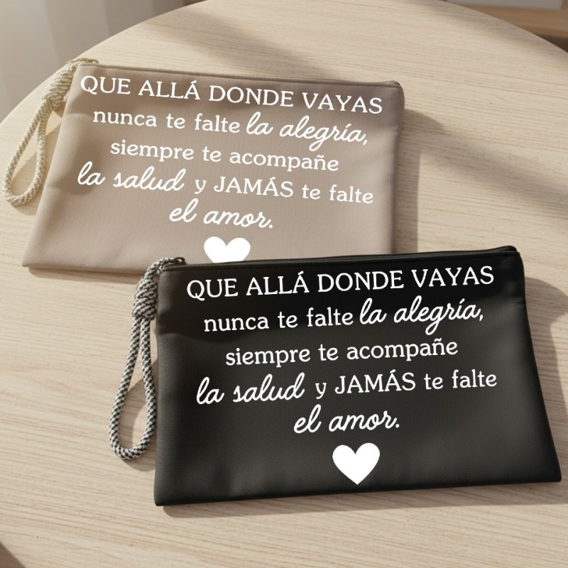 Neceser de Nylon personalizado | Dcorazón